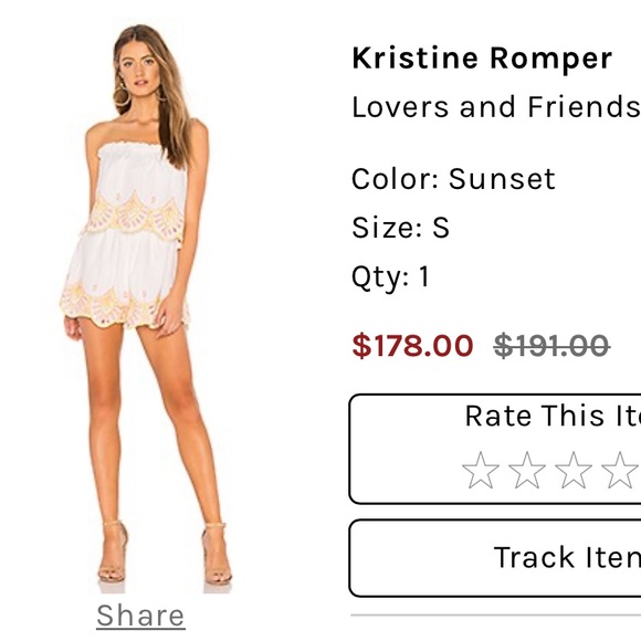 Lovers and Friends | Kristine Romper - Picture 3 of 3